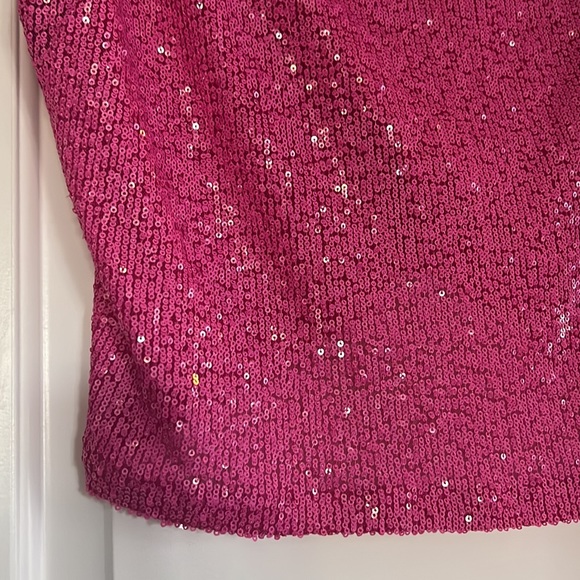 Sequin  crop knot blouse - Picture 4 of 6